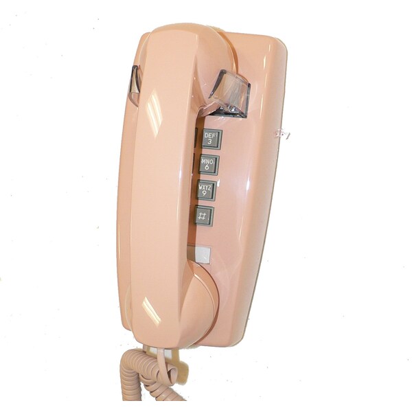 Cortelco 255409-VBA-20M Wall w/ Volume IVORY - 2554-V-IV