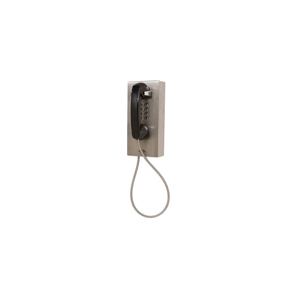 Allen Tel Vandal Resistant Phone with 29 Inch Armored Cord - GB306V