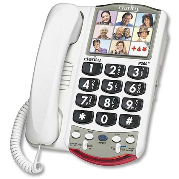 Clarity 76593 Photo Phone P300 Amplified Phone - CL298814