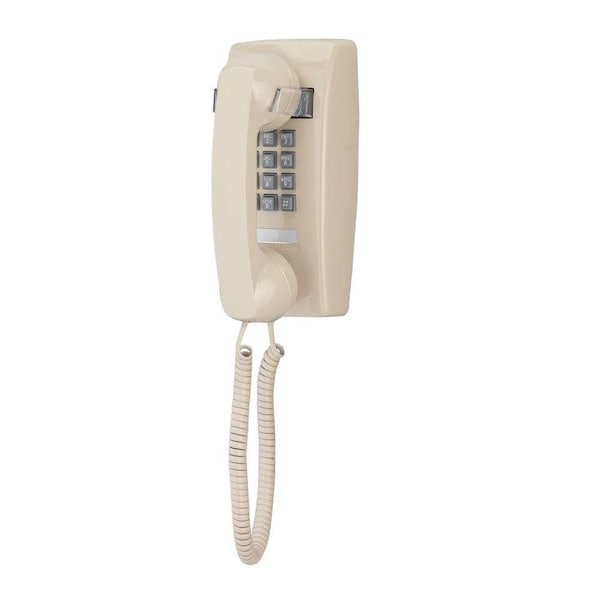 Cortelco 255445-VBA-20M Wall w/ Volume - Brown - 2554-V-BR