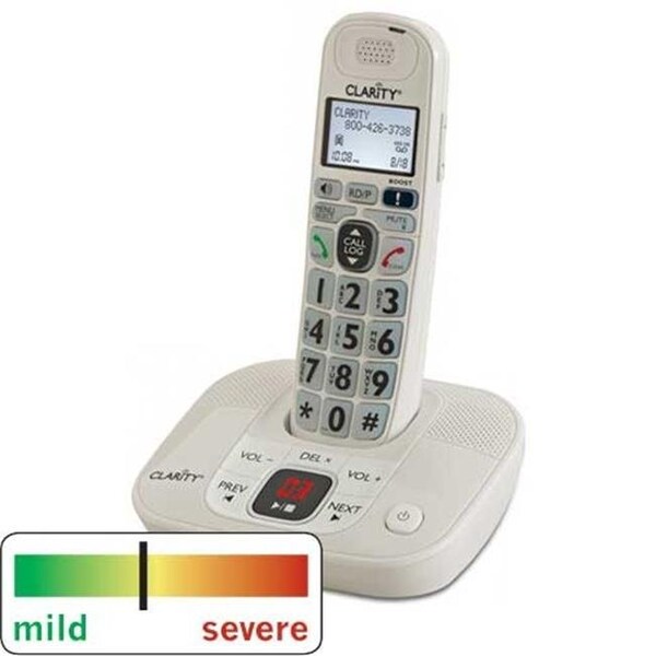 Clarity Clarity DECT 6.0 Amplified Cordless Phone with Answering Machine - 1 Year Warranty - CL-D714