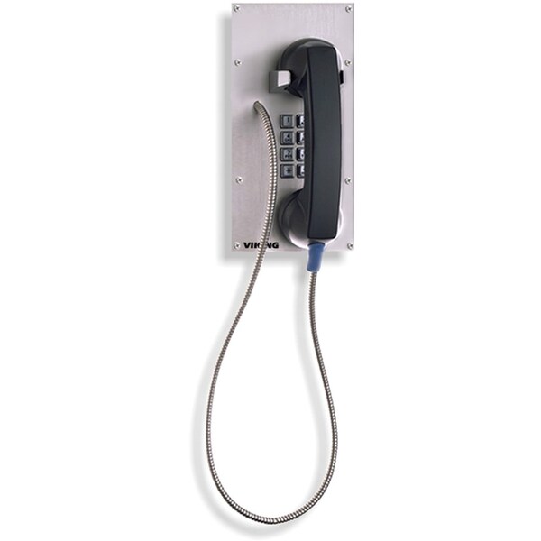Viking Electronics Hot-Line Vandal Resistant Phone w/Keypad - K-1900-812L