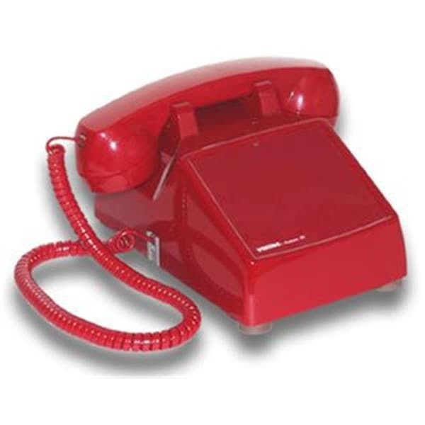 Viking Viking Electronics VK-K-1900D-2 RED Hot line Desk Phone - VK-K-1900D-2