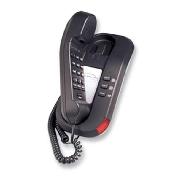 Scitec Scitec  Inc. Corded Telephone TLM-691591 TeleMatrix 2L Trimline Black - TLM-691591