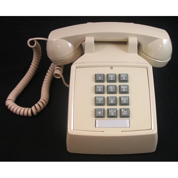 Cortelco 250044-VOE-20MD Desk w/ Electric ringer - 2500-VOE-MD-AS