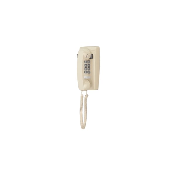 Cortelco Cortelco 2554 Single-Line Wall Telephone - 1 x Phone Line(s) - 1 x RJ-11C Phone Line - Black - 255400VBA20M