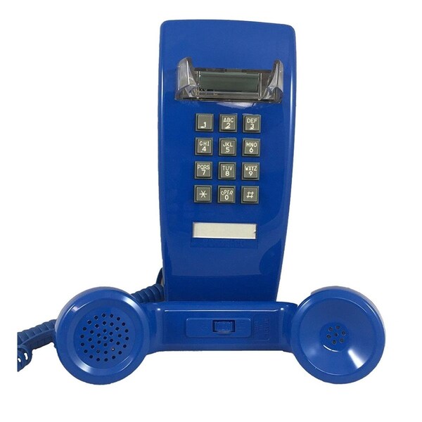 Upgrade 255412-VBA-20M Wall Phone with Volume - Blue - UP1483726