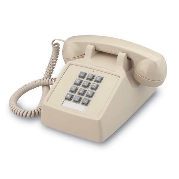 Cortelco 250000-VBA-20MD Desk ValueLine Black - 2500-MD-BK