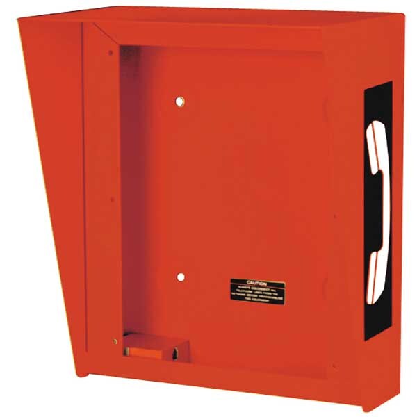 Hubbell Gai-Tronics Hooded Telephone Enclosure, Red - 236-001RD