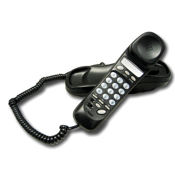 Cortelco Cortelco Trendline 815047VOE21F Standard Phone - Red - 1 x Phone Line - Hearing Aid Compatible - 8150RD