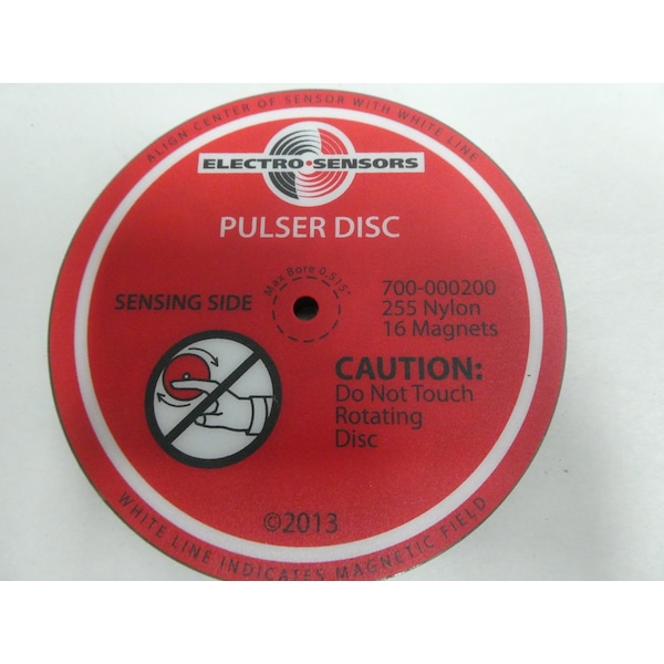Electro Sensores PULSUR DISC 16 IMANES 255 NYLON OTRO SENSOR - 700-000200