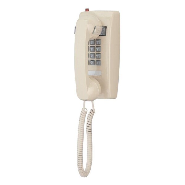 Cortelco Cortelco 255444VBA20M Standard Phone - Ash - 1 x Phone Line - Hearing Aid Compatible - 2554-V-AS