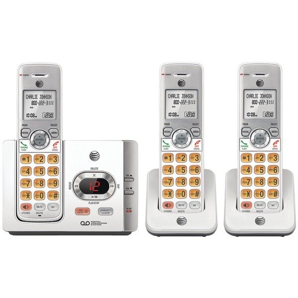 Att AT&T SB67040 Cordless Phone Handset - Black, Silver - SB67040