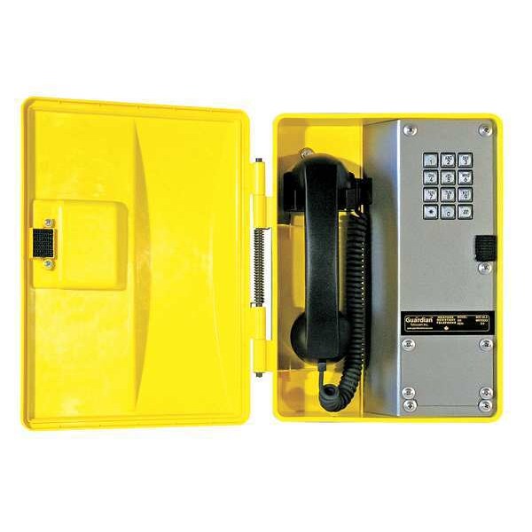 Guardian Telecom Weather Resistant Telephone, Curly Cord - WRT-30