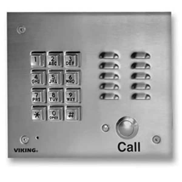 Betterbattery Electronics SS Handsfree Phone W/ Key Pad - BE133525