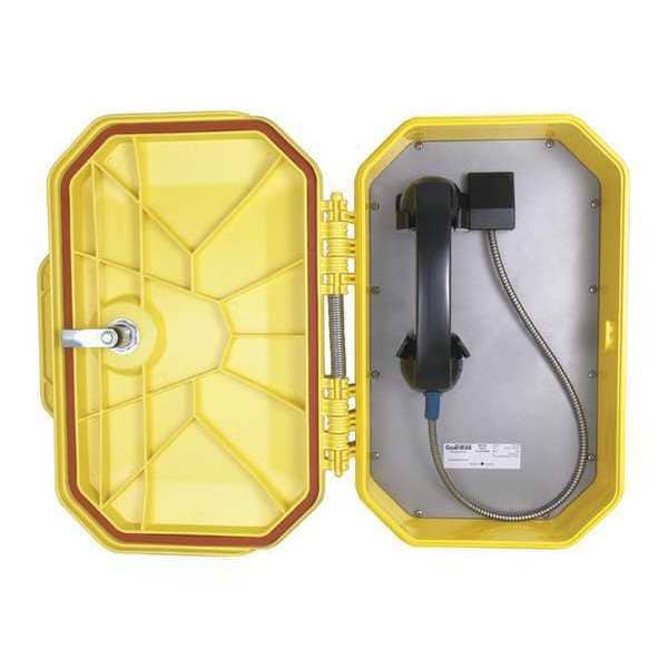 Guardian Telecom Hazardous Area Telephone, Armored Cord - WTR-41-V-H
