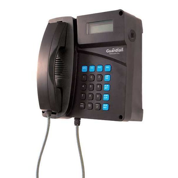 Guardian Telecom Telephone, Zone 2/22, Armored Cord - DTT-40-Z