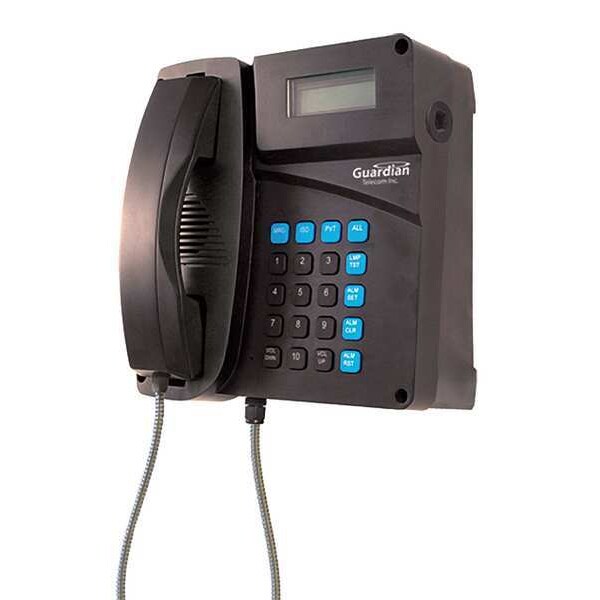 Guardian Telecom Telephone, Zone 1/21, Armored Cord - DTT-60-Z