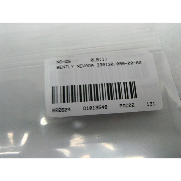 EXTENSION DE CABLE CORDSET DE 8M Bently Nevada 3300 XL - 330130-080-00-00