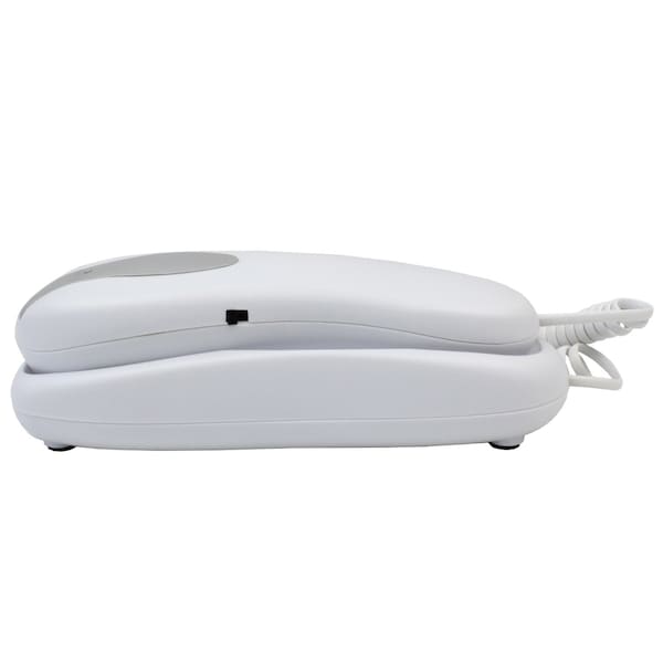 Blue Donuts Slimline White Colored Phone For Wall Or Desk With Memory - BD3494395
