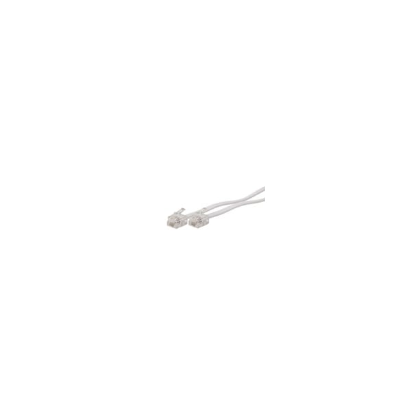 Leviton PHONE EXTENSION CORDS CORD LINE 7' WH - C2413-7W