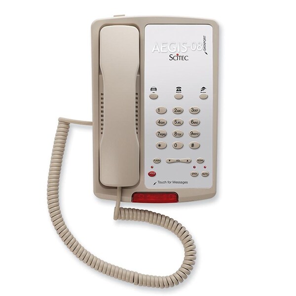 Cetis 80102 No Dial Single Line Lobby Phone - LB-08BK