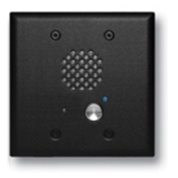 Viking Electronics Double Gang VoIP Entry Phone with Enhanced Weather Protection, Black - E-60-BK-IP-EWP
