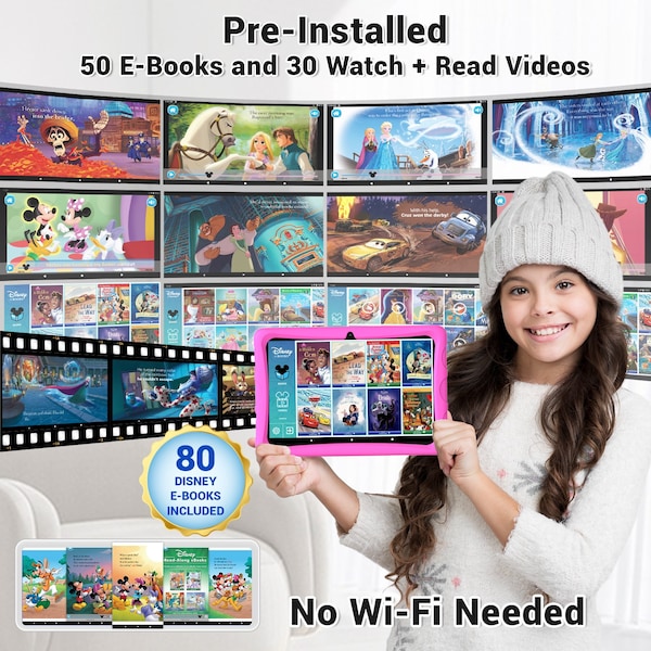 Contixo 10-Inch Kids 64GB HD Tablet - K103-A PINK
