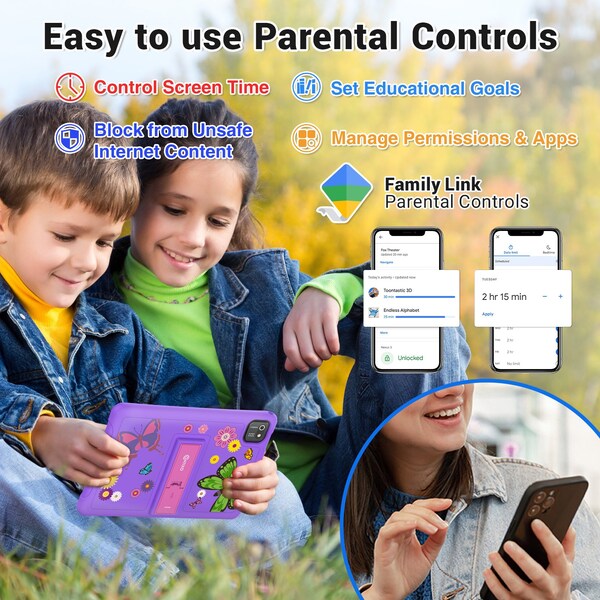 Contixo 10-Inch Kids 64GB HD Tablet - K103-A PURPLE