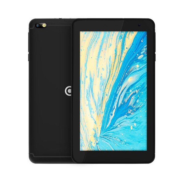 Core Innovations 7in Quad-Core Tablet with Headphones + Tablet Sleeve Black - CRTB7001BL