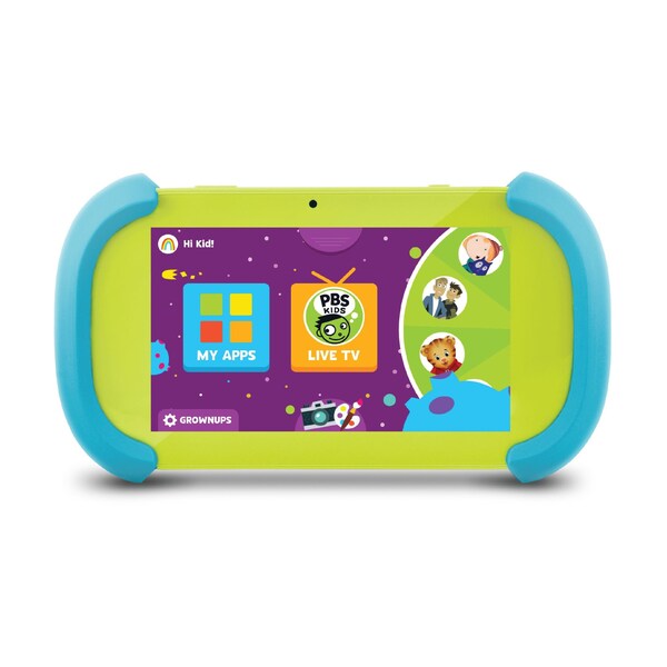 Core Innovations PBS KIDS Playtime Pad 2.0 7in HD Kid Safe Tablet Green - PBSKD7200B
