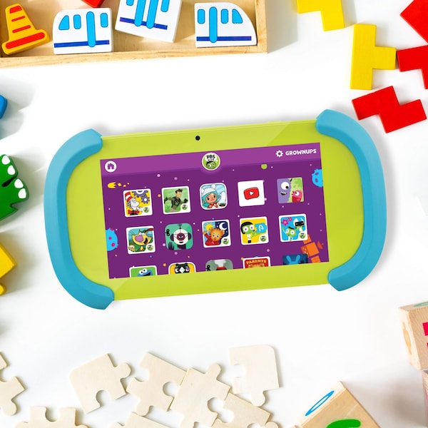 Core Innovations PBS KIDS Playtime Pad 2.0 7in HD Kid Safe Tablet Green - PBSKD7200B