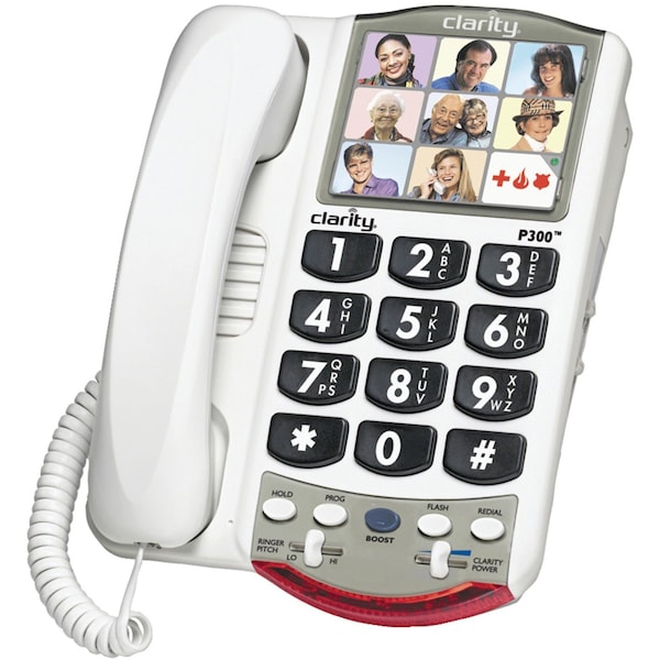 Clarity Amplified Corded Photo Phone - P300