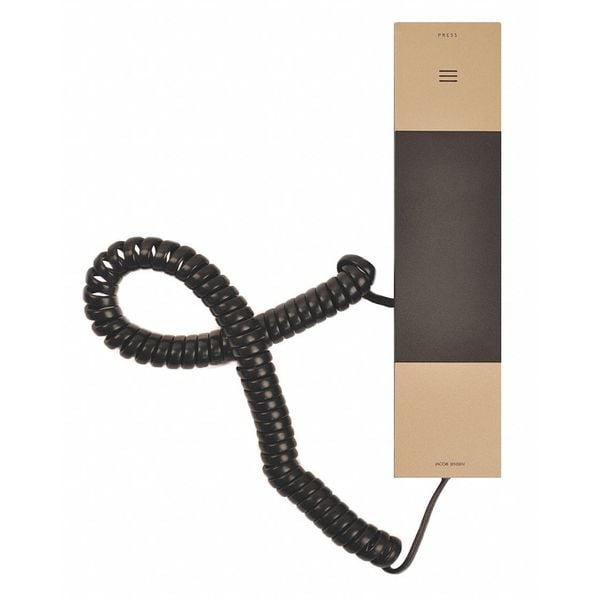 Bittel Telephone, Sngl Line Trimline, Gold/Black - HT20G