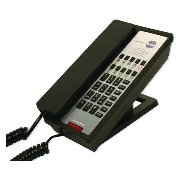 Bittel Hospitality Telephone, Analog, Desk Black - 62S-10B