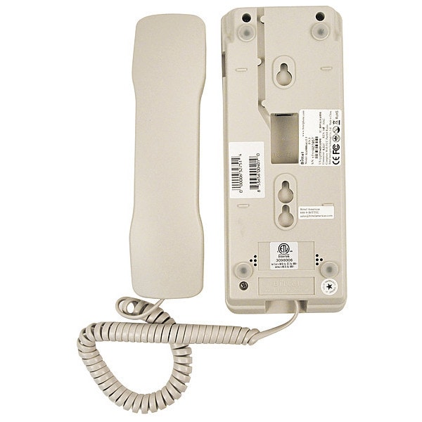 Zoro Select Disposable Healthcare Telephone, Universal, Cream - 41T-5 R (WH)