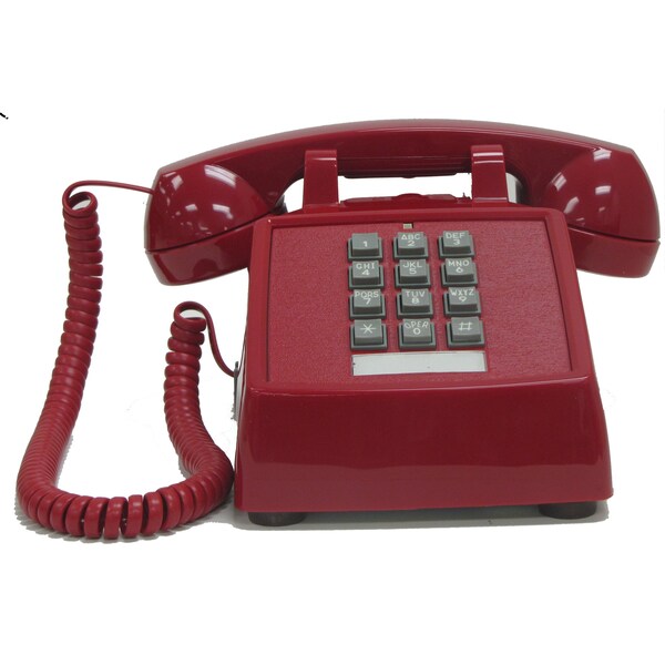Cortelco Cortelco 255444VBA20F Standard Phone - Ash - 1 x Phone Line - Hearing Aid Compatible - 2554-20F-AS