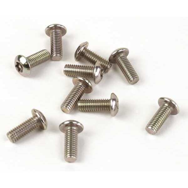 Hubbell Gai-Tronics Security Screws, Black, Steel - 12516-002