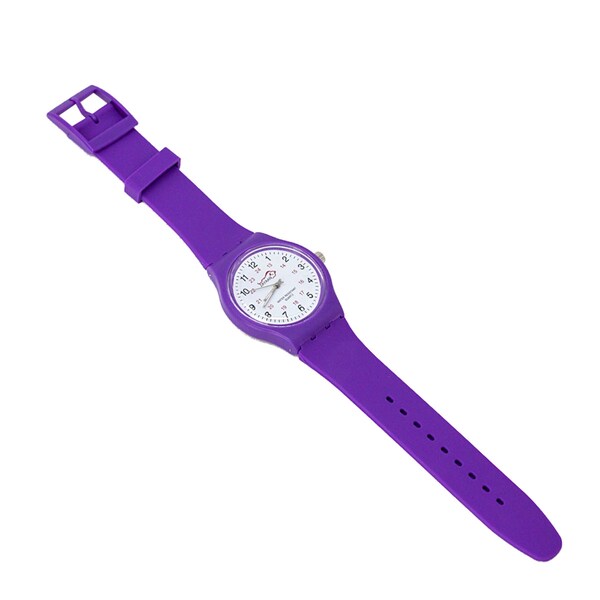 Zayaan Health Scrub Wear Classic Balance Medical Watch, Purple - BLZH-ES-DF14-1PR