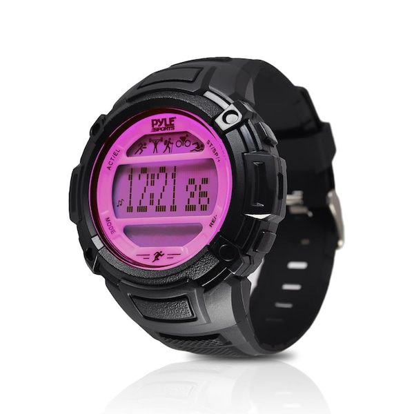 Pyle Pedometer, Sleep Monitor Wrist Watch, PAST44PN - PAST44PN