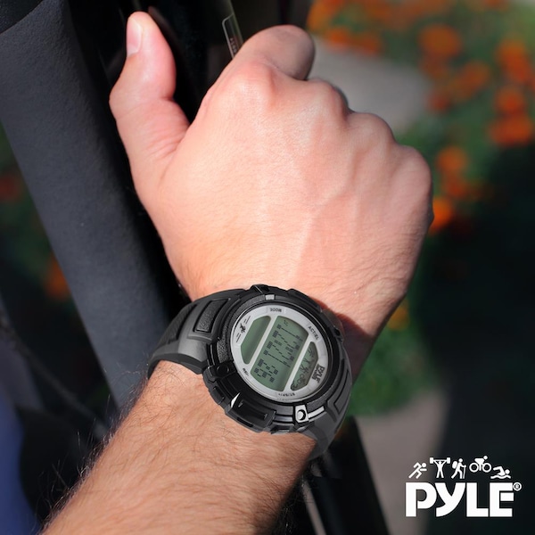 Pyle Pedometer, Sleep Monitor Wrist Watch, PAST44PN - PAST44PN