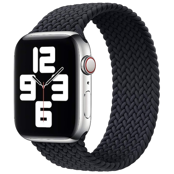 Itskins Nylon Watch Band For Apple Watch 40mm / 41mm, Black - APW1-NYLON-USBK