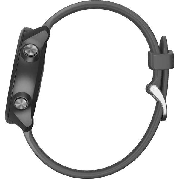 Garmin Forerunner 245 GPS Smartwatch 30mm Fiber-Reinforced Polymer - Slate - 010-02120-00