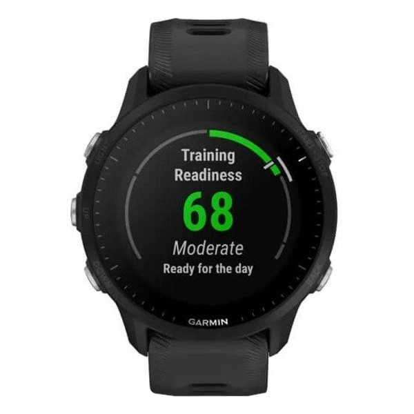 Garmin Forerunner 955 Black Silicone Smartwatch, 47mm - 010-02638-10