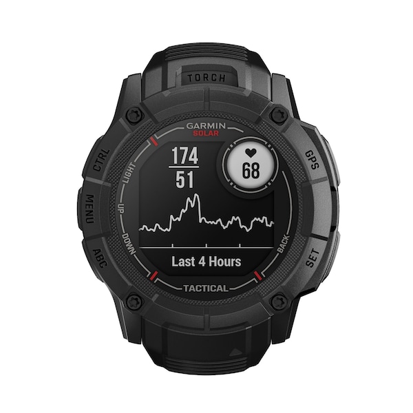 Garmin Instinct 2X Solar Smart Watch Tactical Edition, Black - 010-02805-13