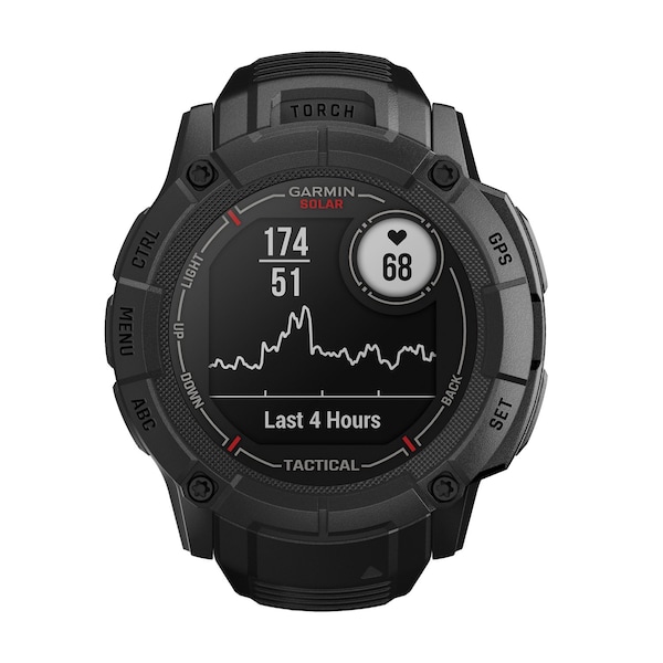 Garmin Instinct 2X Solar Smart Watch Tactical Edition, Black - 010-02805-13