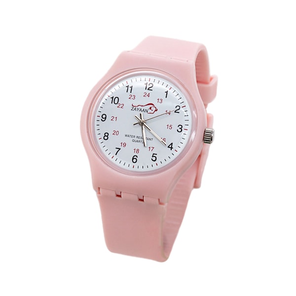 Zayaan Health Scrub Wear Classic Balance Medical Watch, Pink - BLZH-ES-DF13-1BP