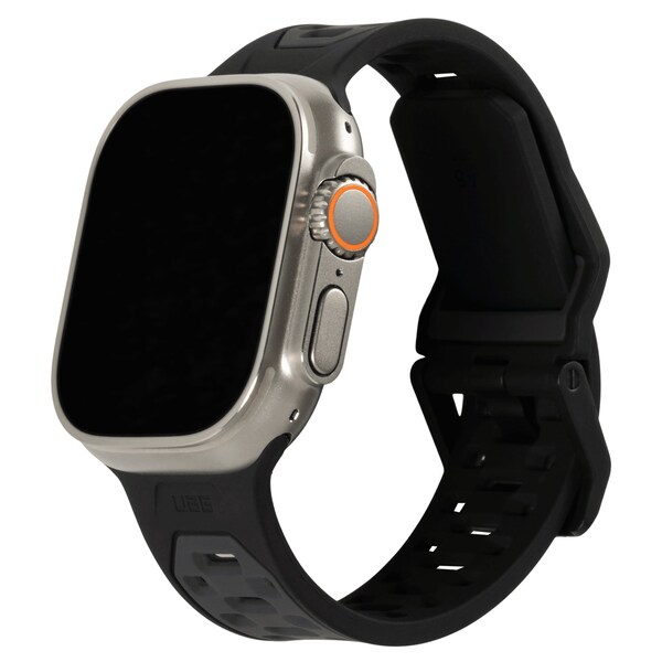 Urban Armor Gear Civilian Strap For Apple Watch 42mm / 44mm / 45mm / 49mm, Graphite - 194002114032
