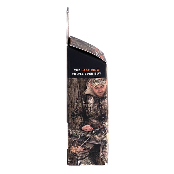 Groove Life Groove Life Mossy Oak Unisex Original Camo Round Brown Ring Silicone Water Resistant Size 10 - R6-001-10