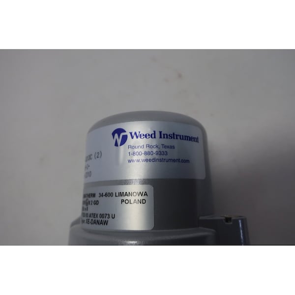 Termopar de 6 pulgadas y 1/4 de pulgada de Weed Instrument - 451-01BH-A-6-C-006.0-A2.0B-Z010.